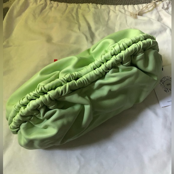 LARGE Mansur Gavriel Cloud Clutch Bag- Mint - Picture 2 of 15